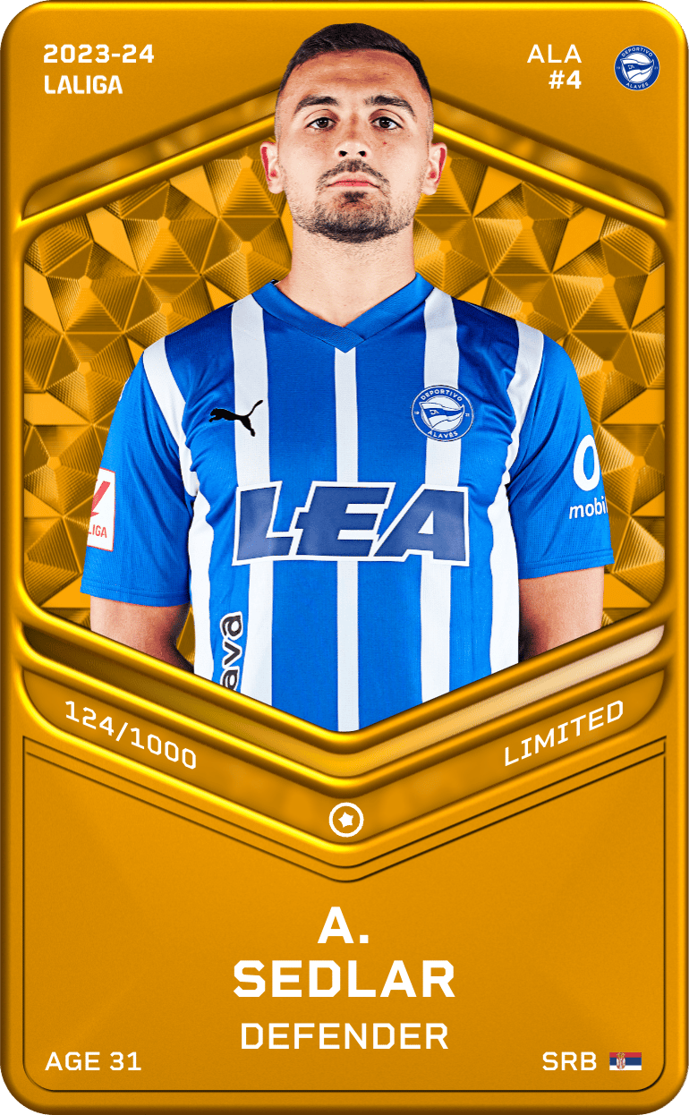 A. Sedlar 2023-24 • Limited 124/1000