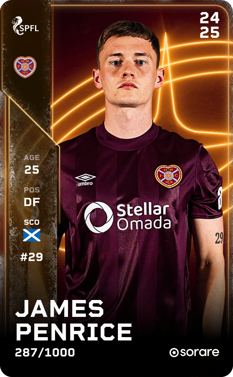 James Penrice 2024-25 • Limited 287/1000