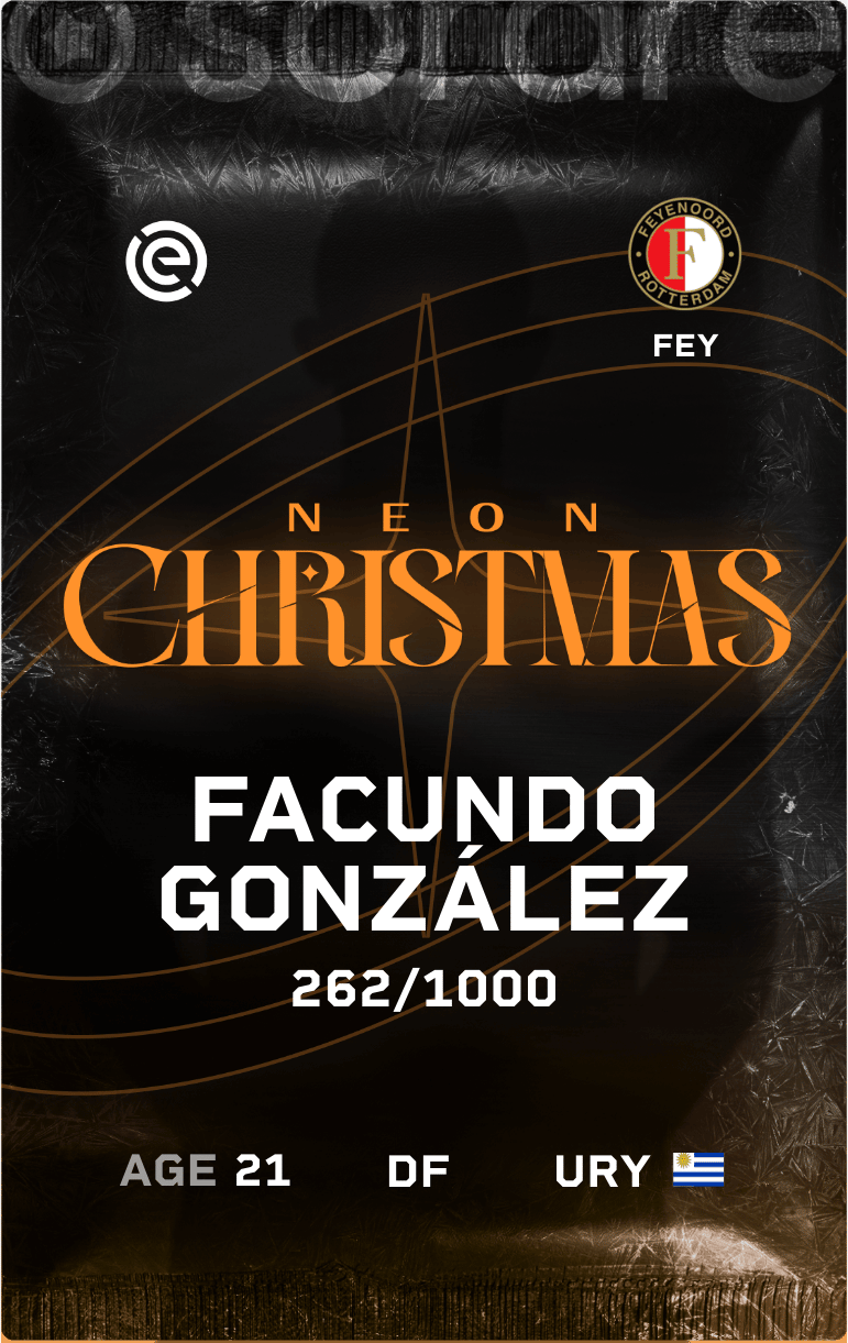 Facundo González 2024-25 • Limited 262/1000