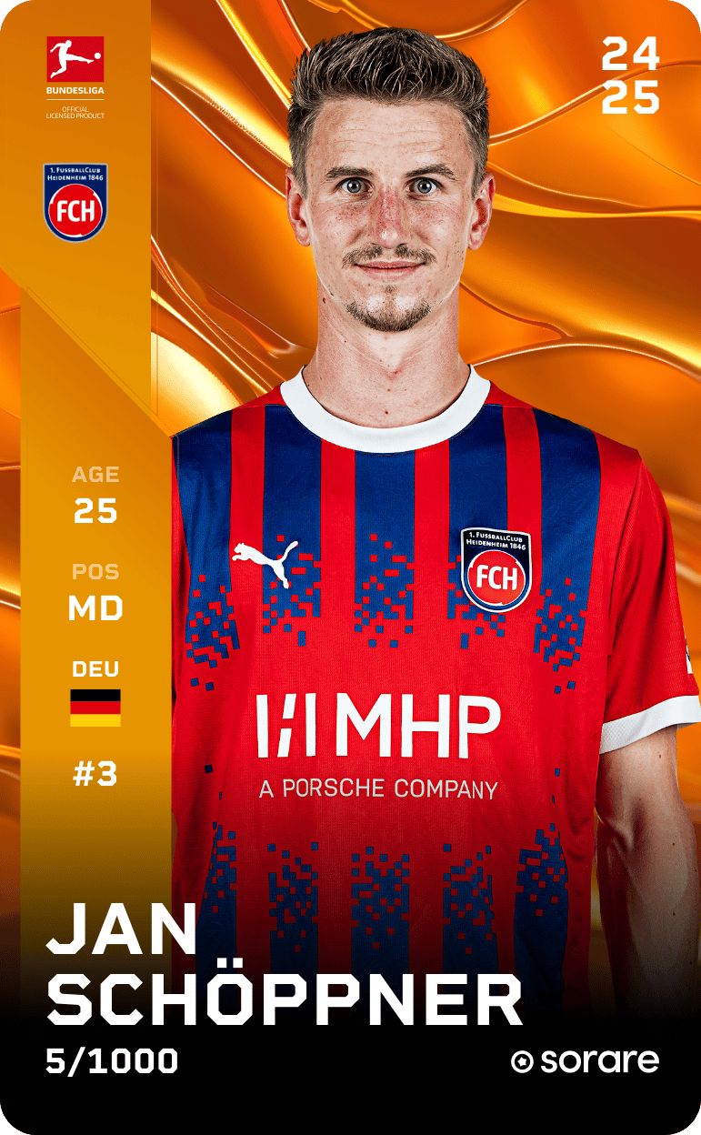 Jan Schöppner 2024-25 • Limited 5/1000