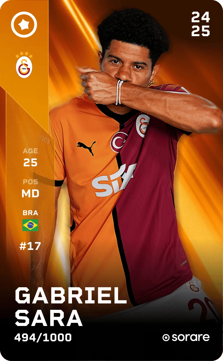 Gabriel Sara 2024-25 • Limited 494/1000