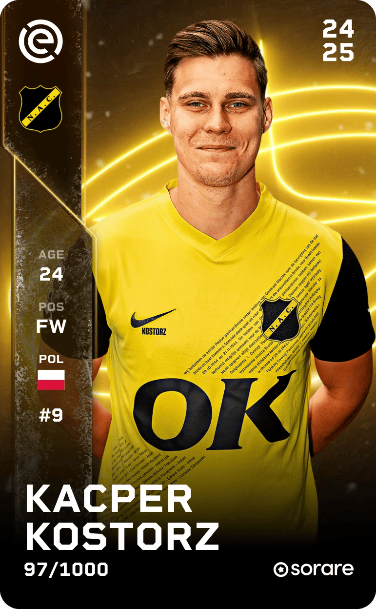 Kacper Kostorz 2024-25 • Limited 97/1000