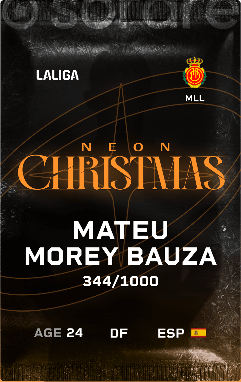 Mateu Morey Bauza 2024-25 • Limited 344/1000