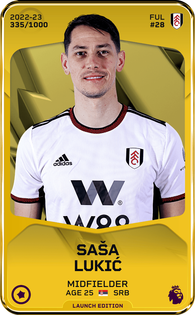 Saša Lukić 2022-23 • Limited 335/1000