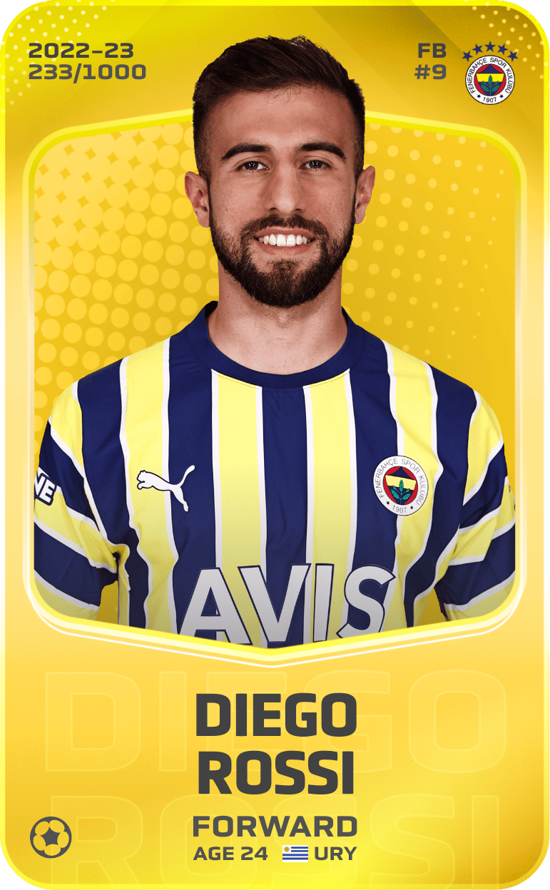 Diego Rossi 2022-23 • Limited 233/1000