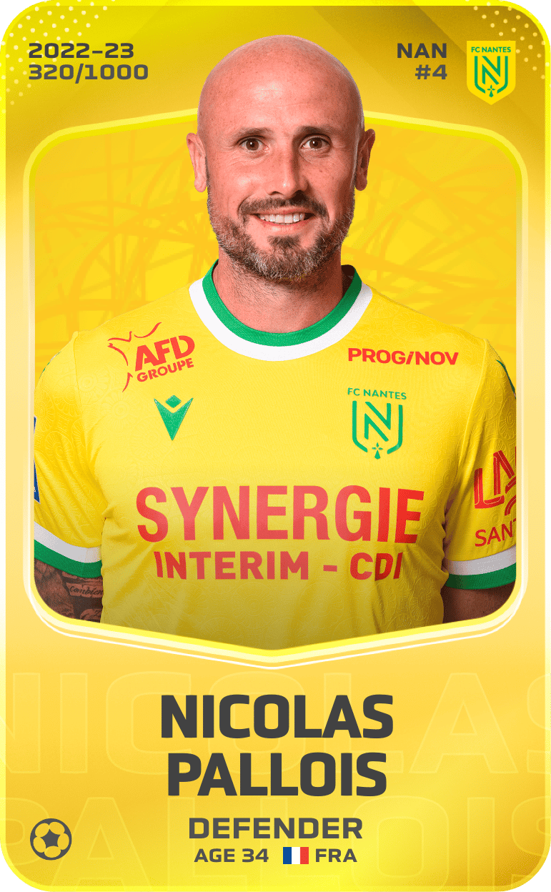 Nicolas Pallois 2022-23 • Limited 320/1000
