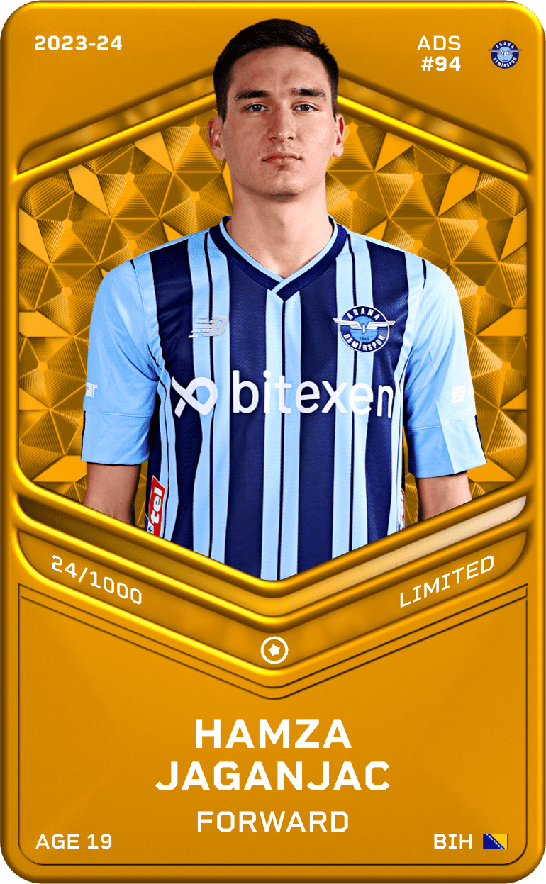Hamza Jaganjac 2023-24 • Limited 24/1000