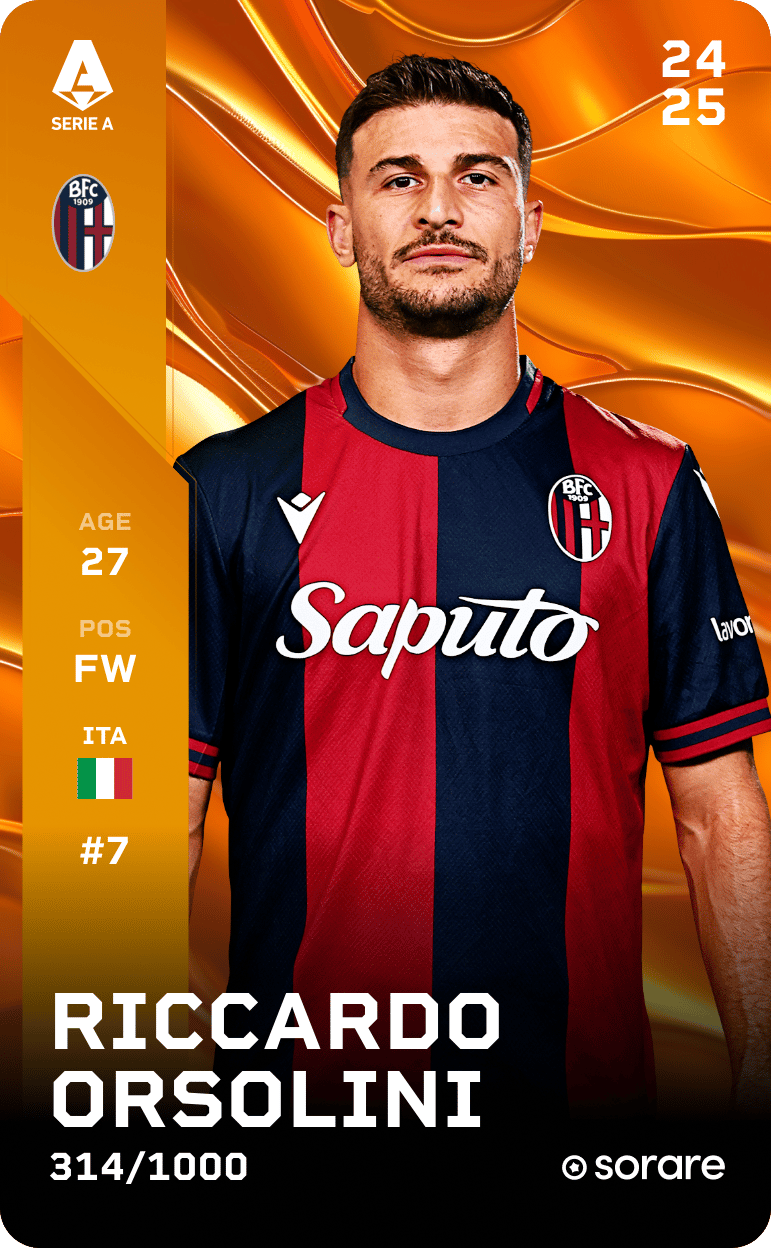 Riccardo Orsolini 2024-25 • Limited 314/1000