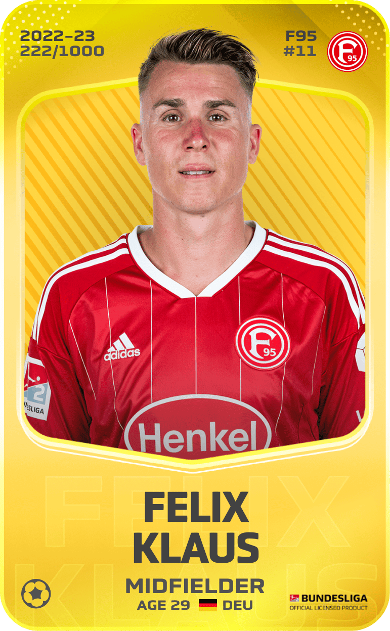 Felix Klaus 2022-23 • Limited 222/1000