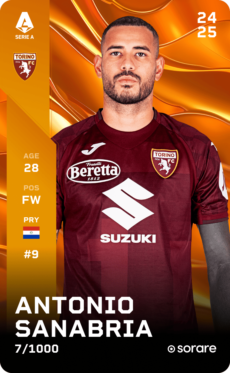 Antonio Sanabria 2024-25 • Limited 7/1000