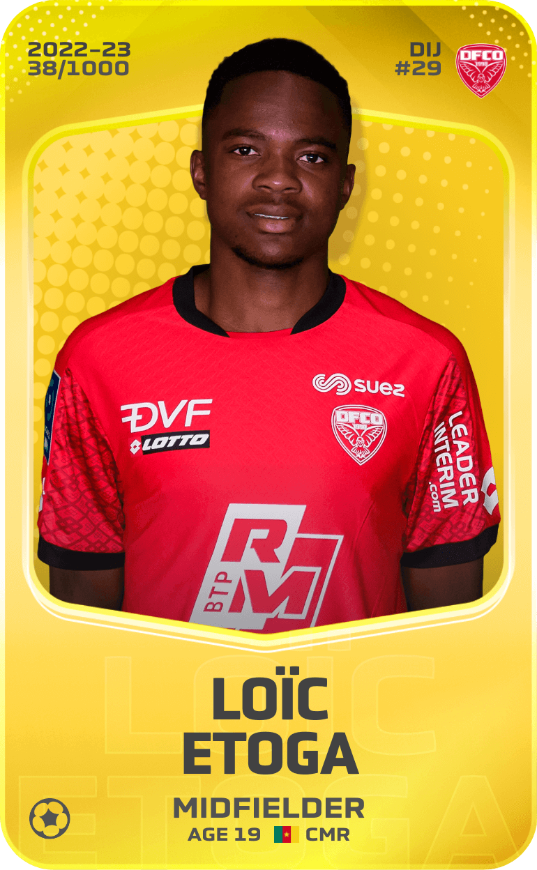 Loïc Etoga 2022-23 • Limited 38/1000
