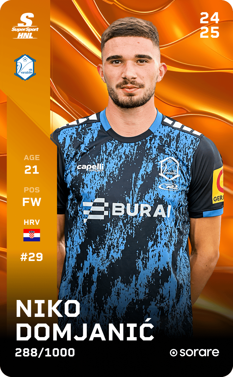 Niko Domjanić 2024-25 • Limited 288/1000