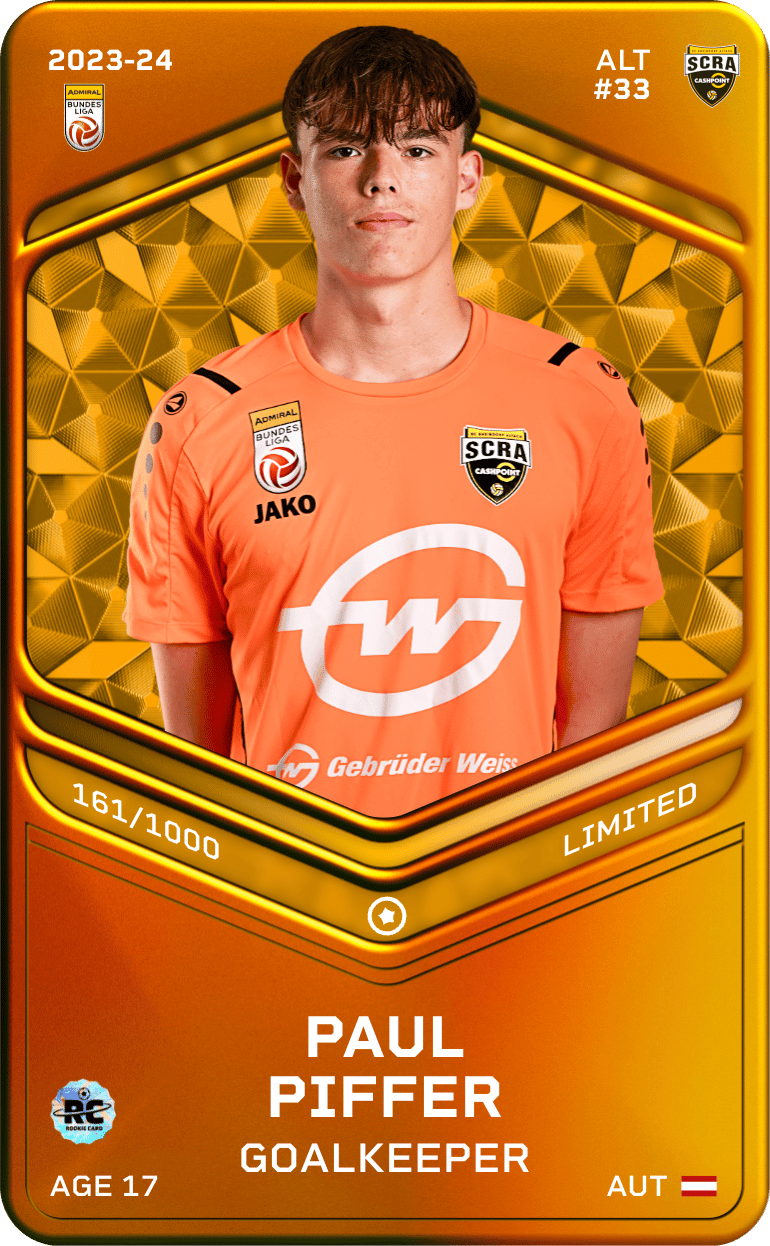 Paul Piffer 2023-24 • Limited 161/1000