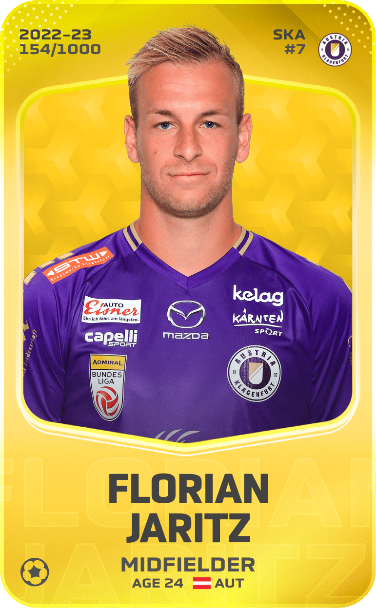 Florian Jaritz 2022-23 • Limited 154/1000