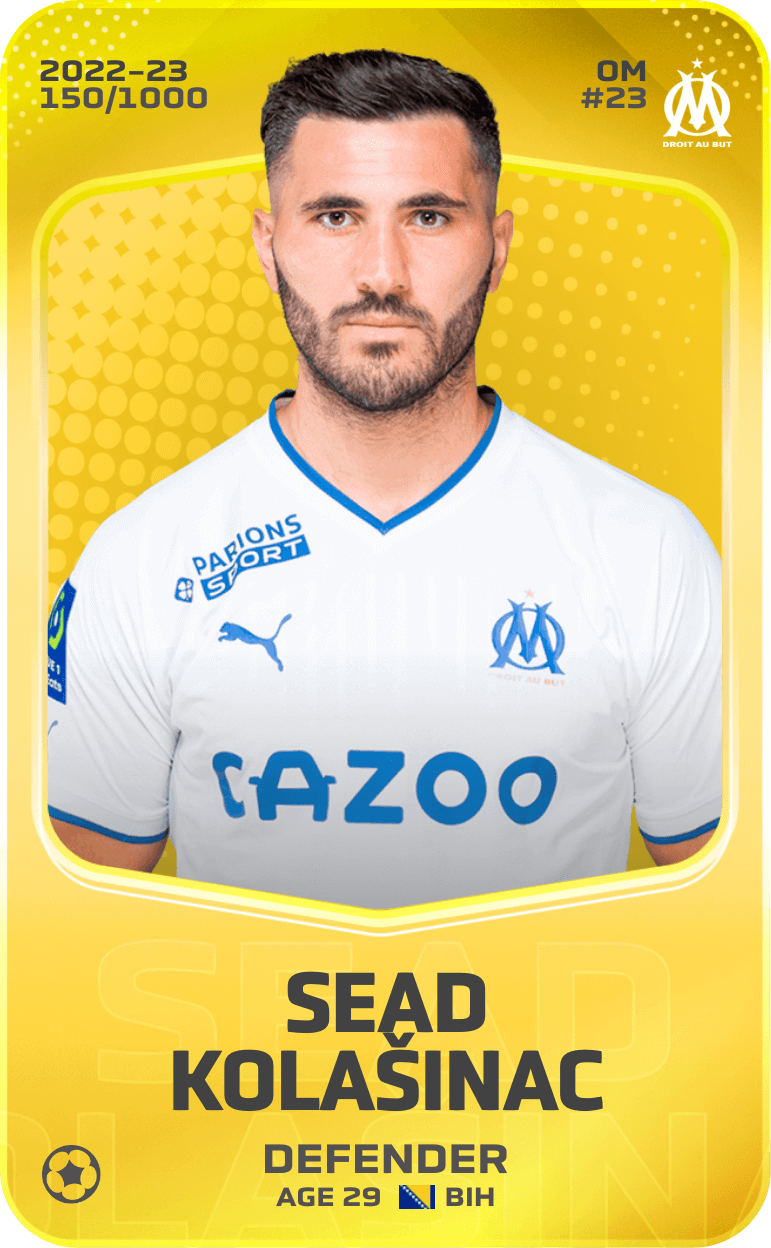 Sead Kolašinac 2022-23 • Limited 150/1000