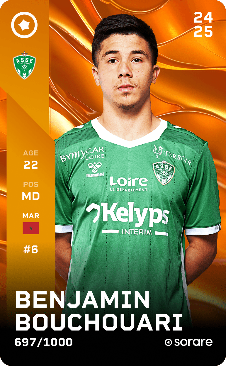 Benjamin Bouchouari 2024-25 • Limited 697/1000