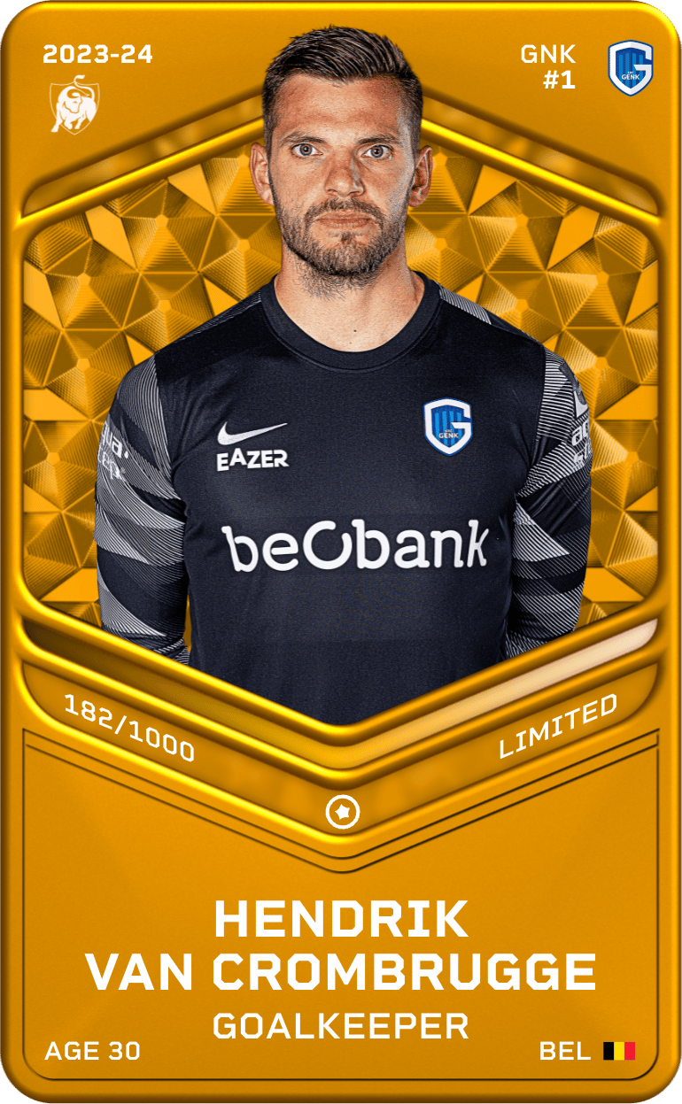Hendrik Van Crombrugge 2023-24 • Limited 182/1000