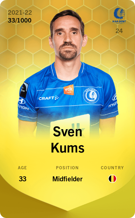 Sven Kums 2021-22 • Limited 33/1000