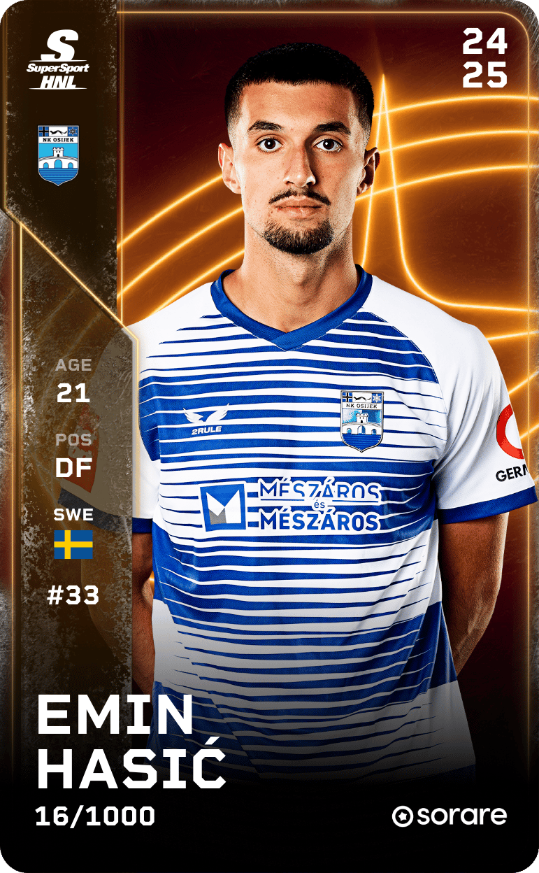 Emin Hasić 2024-25 • Limited 16/1000