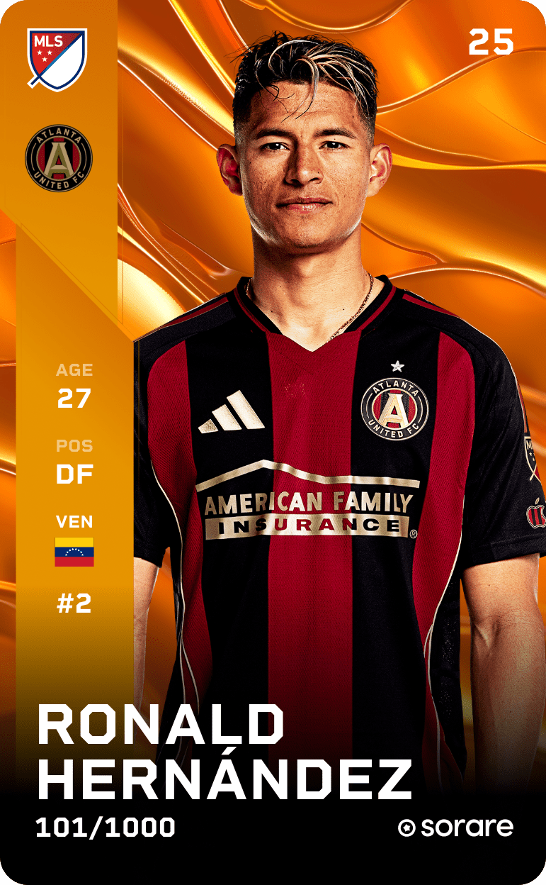 Ronald Hernández 2025-26 • Limited 101/1000