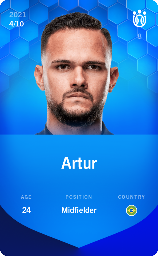 Sorare - Sorare Official - Artur 2021-22 • Super Rare 4/10 - NFT # 60422320978327839325214925230132616279886725388481509436255035738751746980045