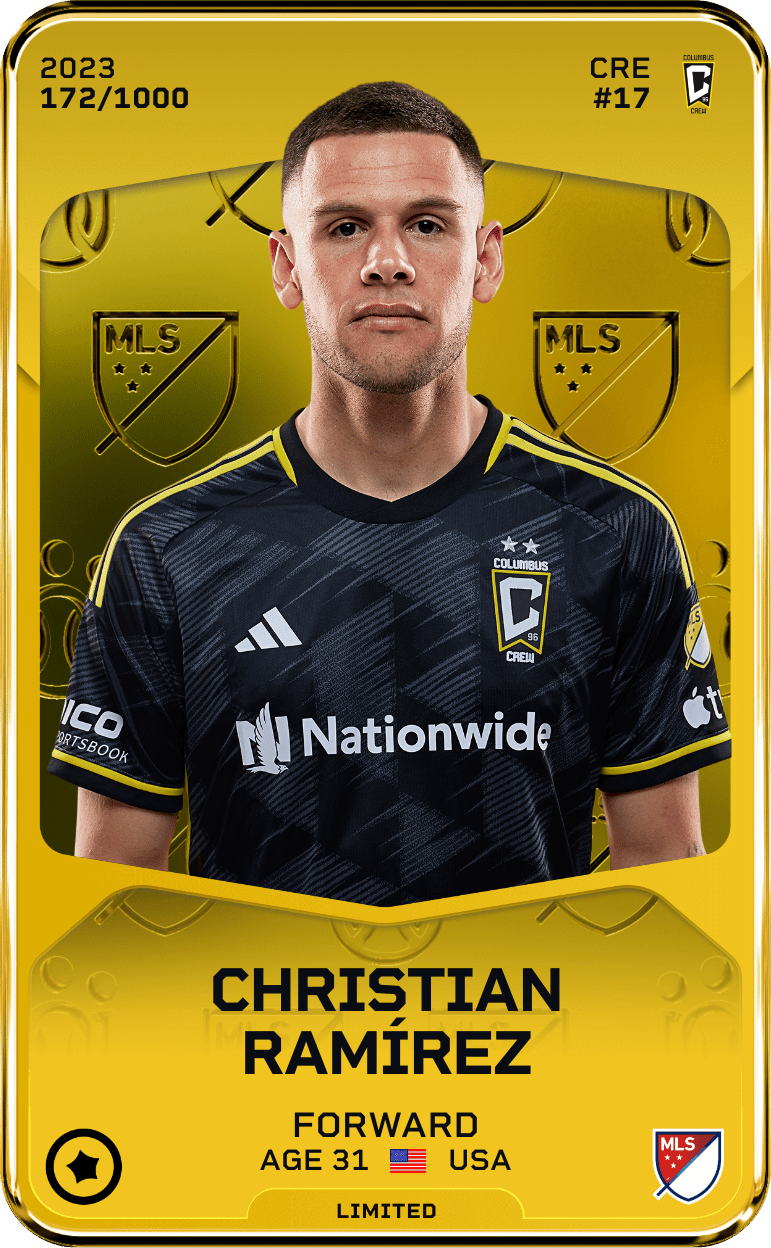 Christian Ramírez 2023-24 • Limited 172/1000