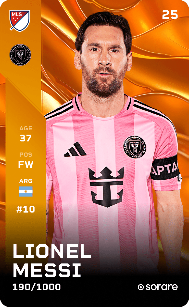 Lionel Messi 2025-26 • Limited 190/1000