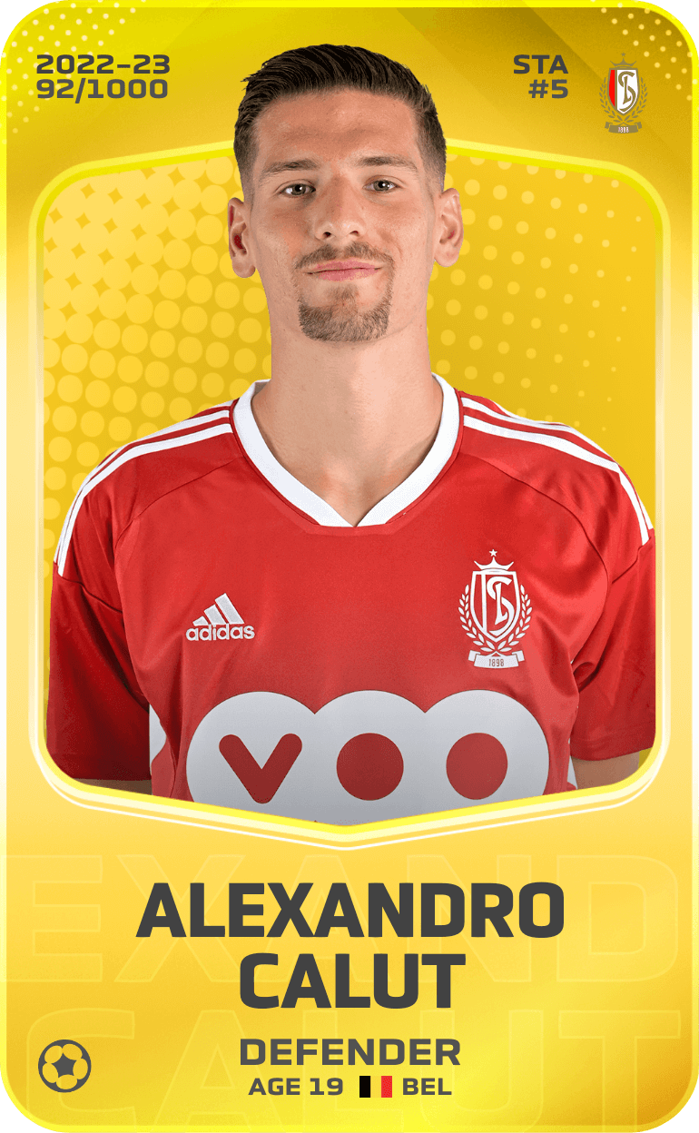 Alexandro Calut 2022-23 • Limited 92/1000