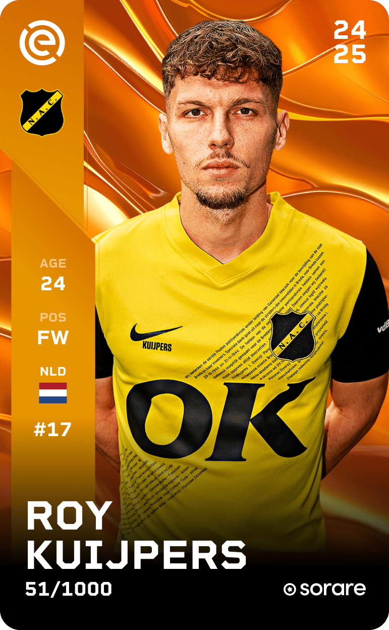 Roy Kuijpers 2024-25 • Limited 51/1000