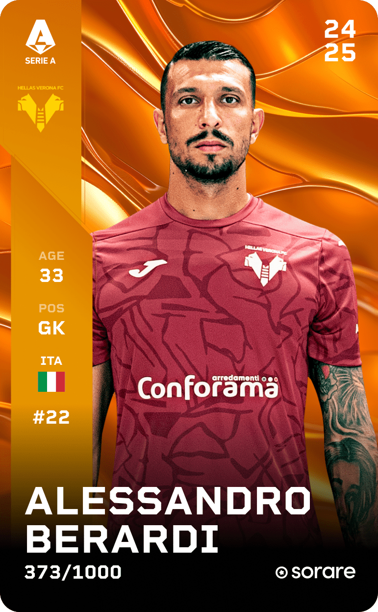 Alessandro Berardi 2024-25 • Limited 373/1000