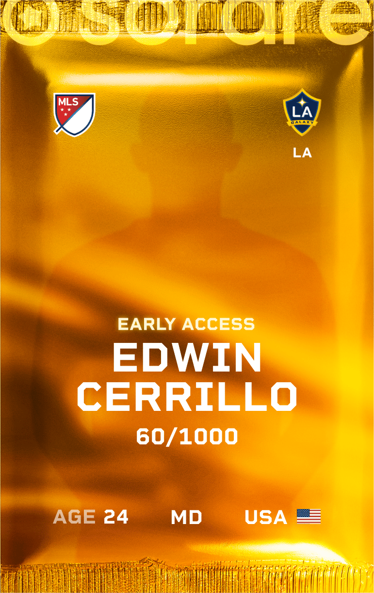 Edwin Cerrillo 2025-26 • Limited 60/1000