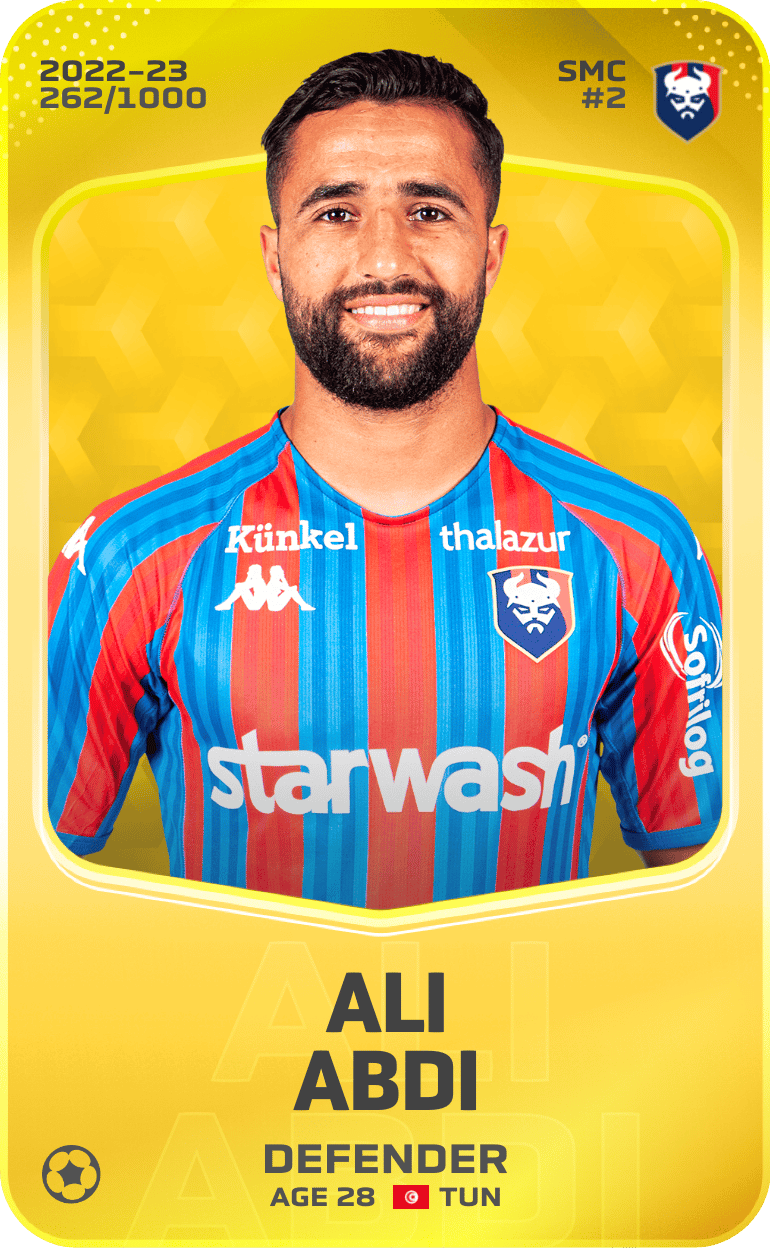 Ali Abdi 2022-23 • Limited 262/1000