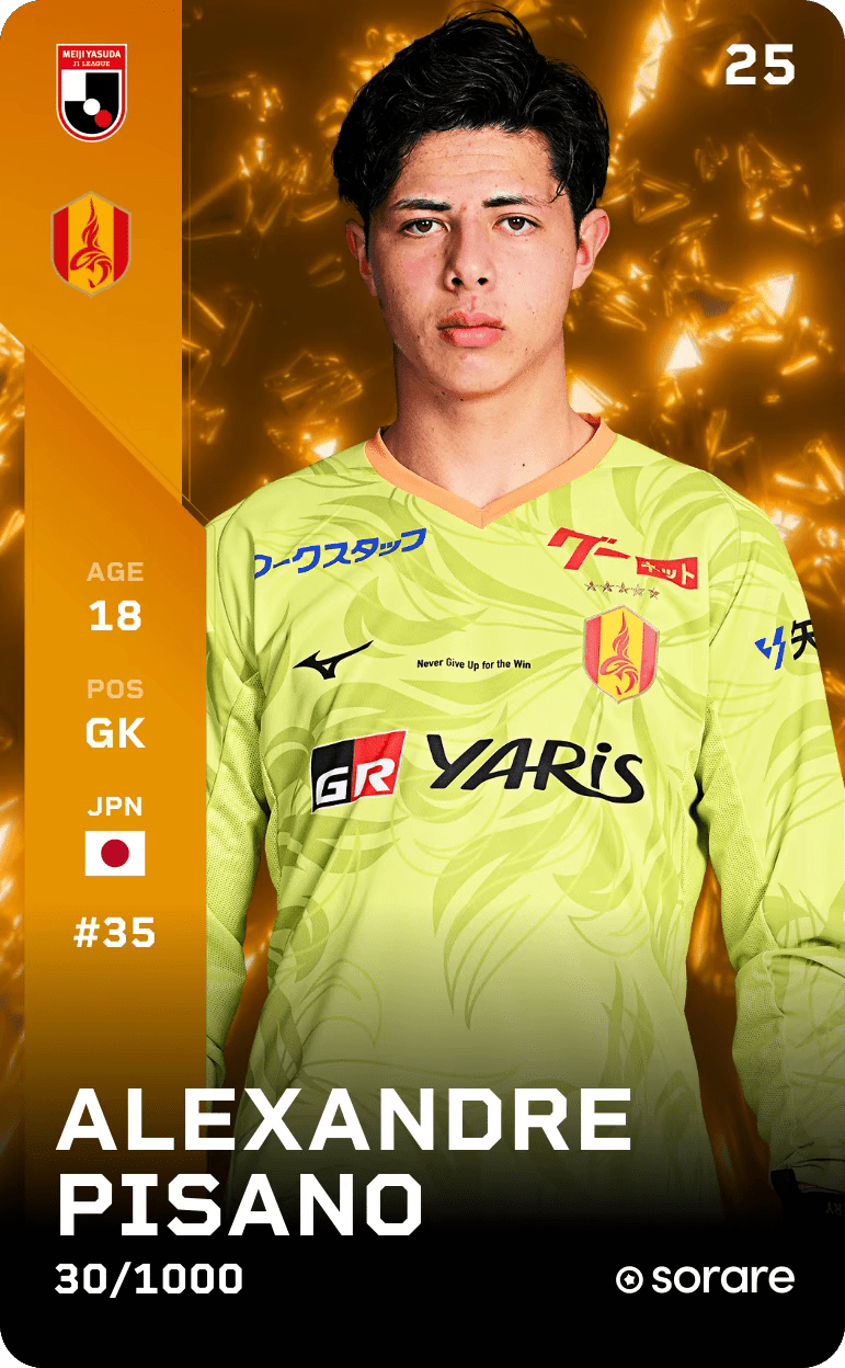 Alexandre Pisano 2025-26 • Limited 30/1000