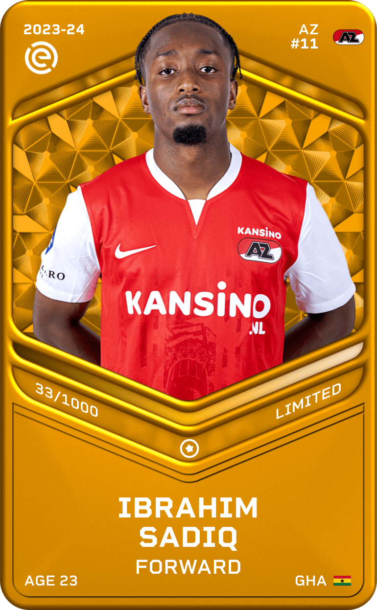 Ibrahim Sadiq 2023-24 • Limited 33/1000