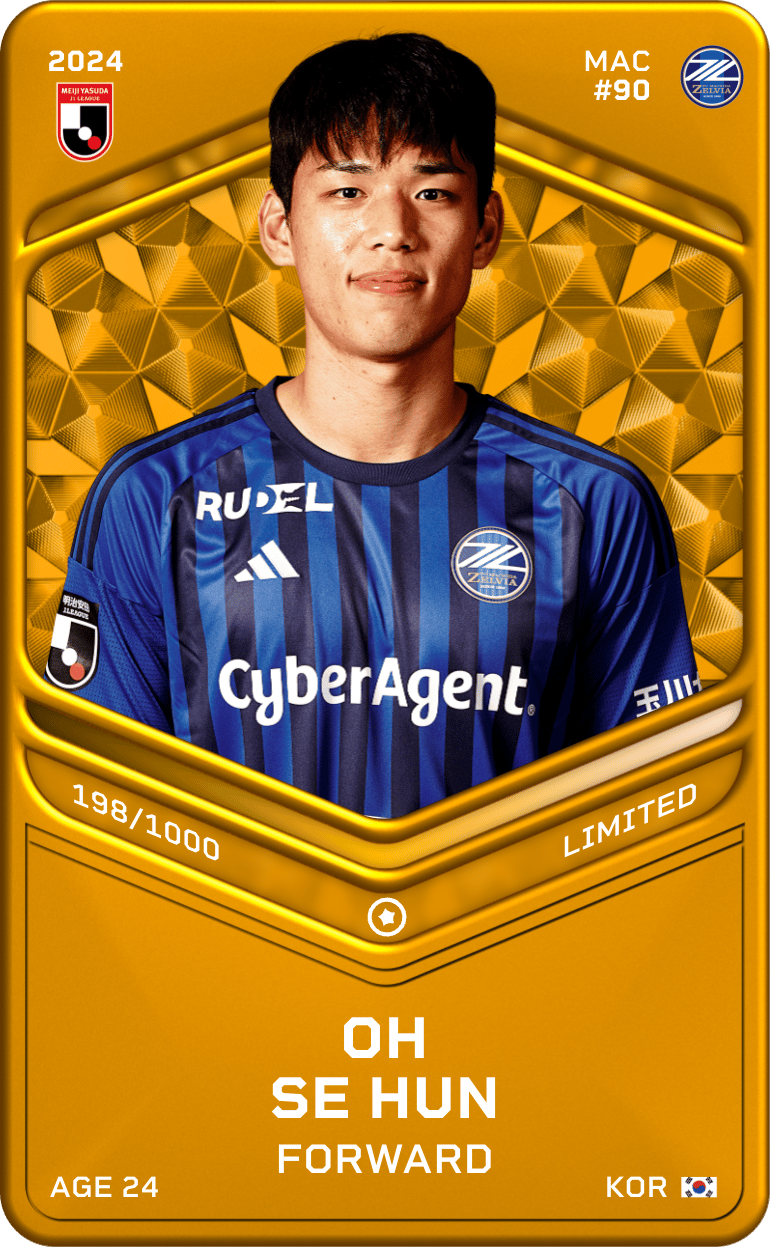 Oh Se Hun 2024-25 • Limited 198/1000
