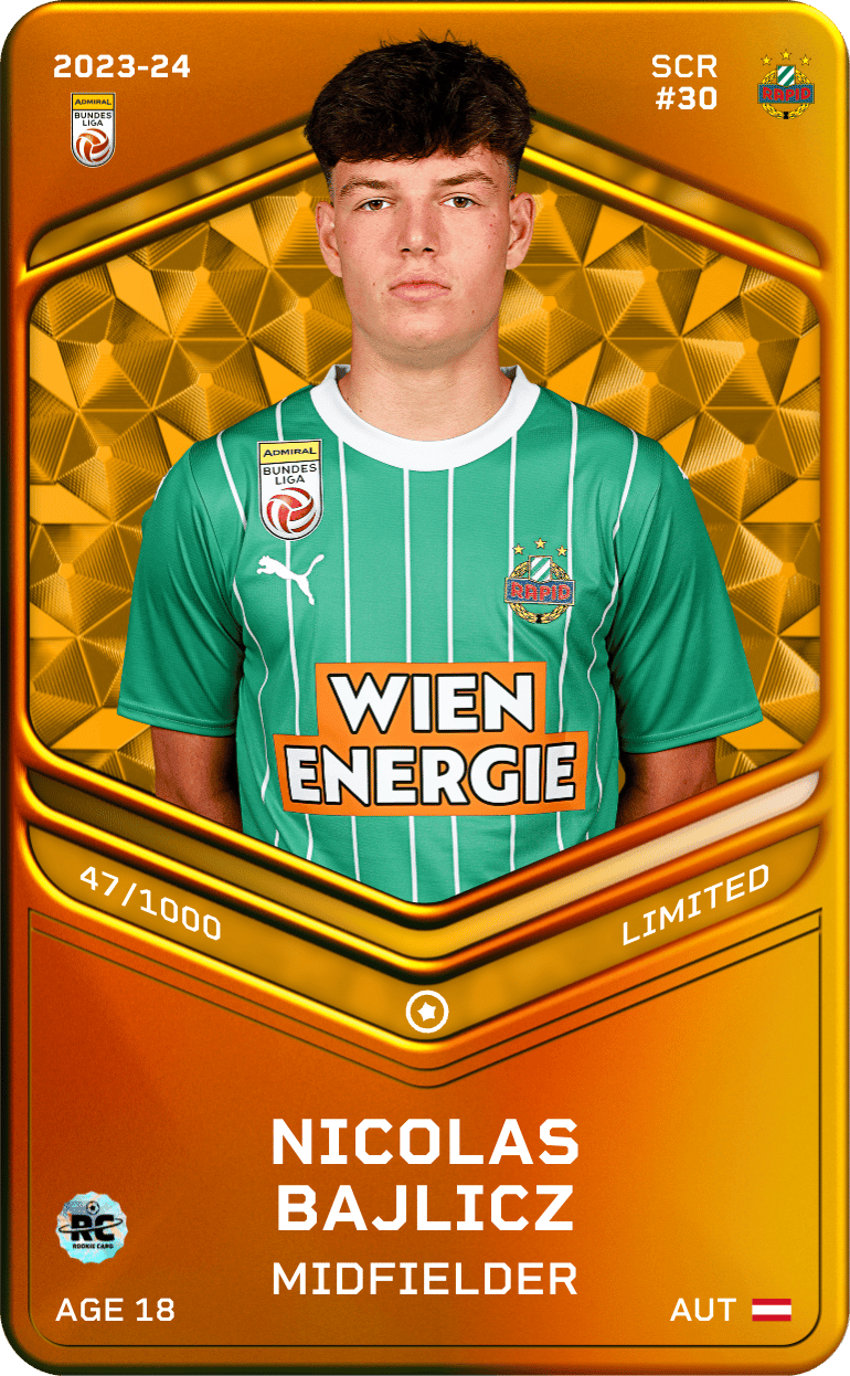 Nicolas Bajlicz 2023-24 • Limited 47/1000