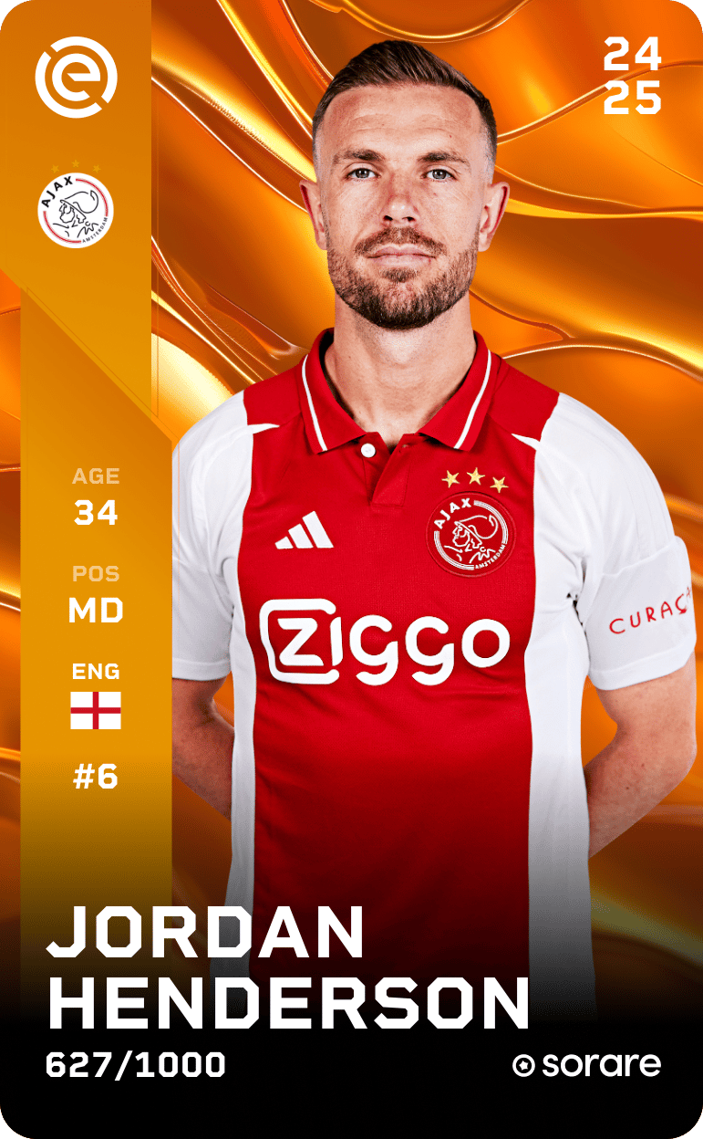 Jordan Henderson 2024-25 • Limited 627/1000