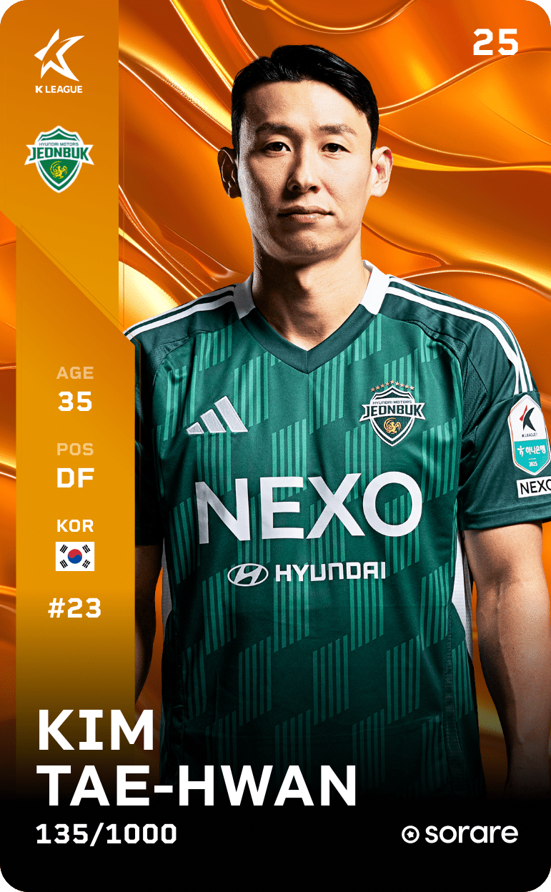 Kim Tae-Hwan 2025-26 • Limited 135/1000