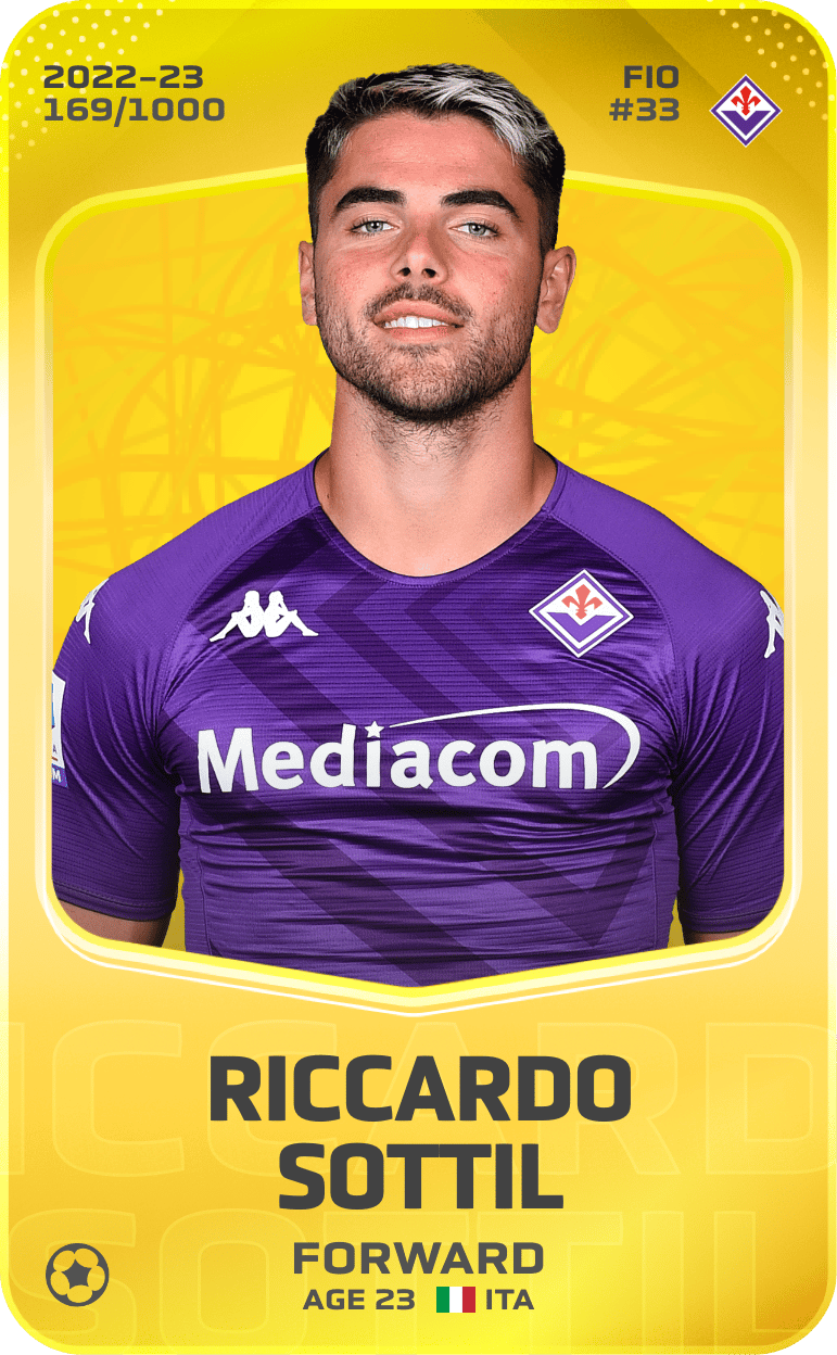 Riccardo Sottil 2022-23 • Limited 169/1000