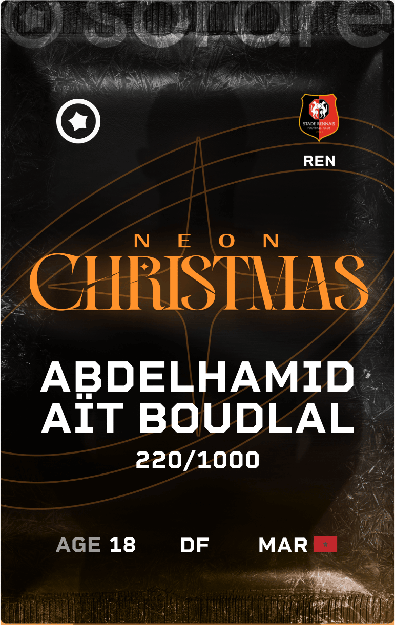 Abdelhamid Aït Boudlal 2024-25 • Limited 220/1000