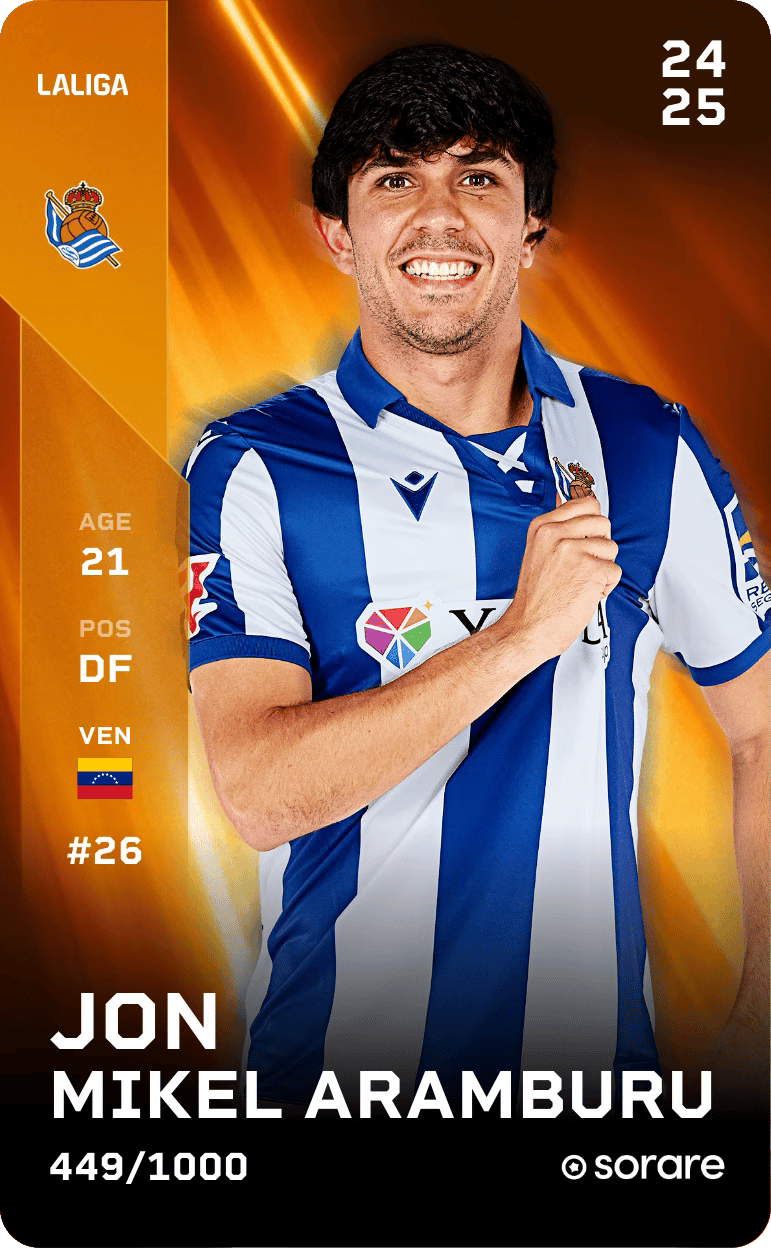 Jon Aramburu 2024-25 • Limited 449/1000
