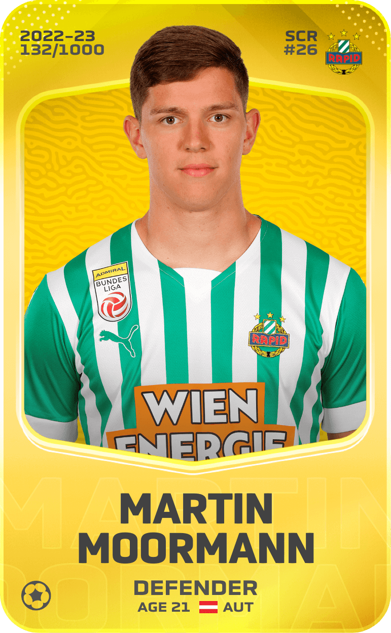 Martin Moormann 2022-23 • Limited 132/1000