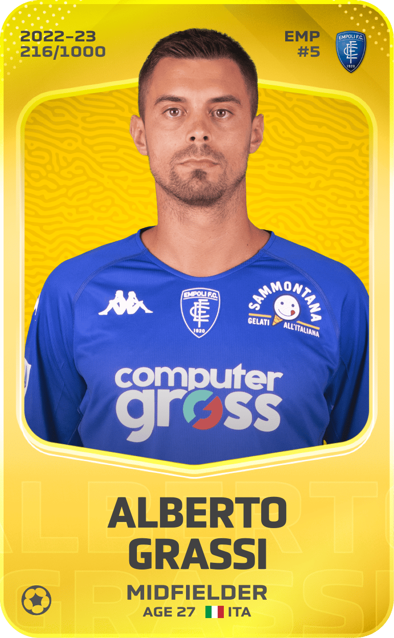 Alberto Grassi 2022-23 • Limited 216/1000