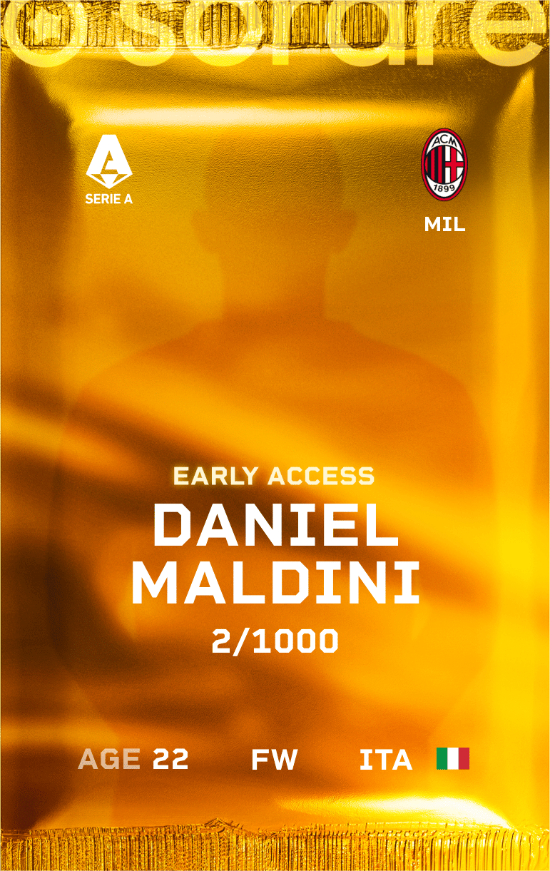 Daniel Maldini 2024-25 • Limited 2/1000