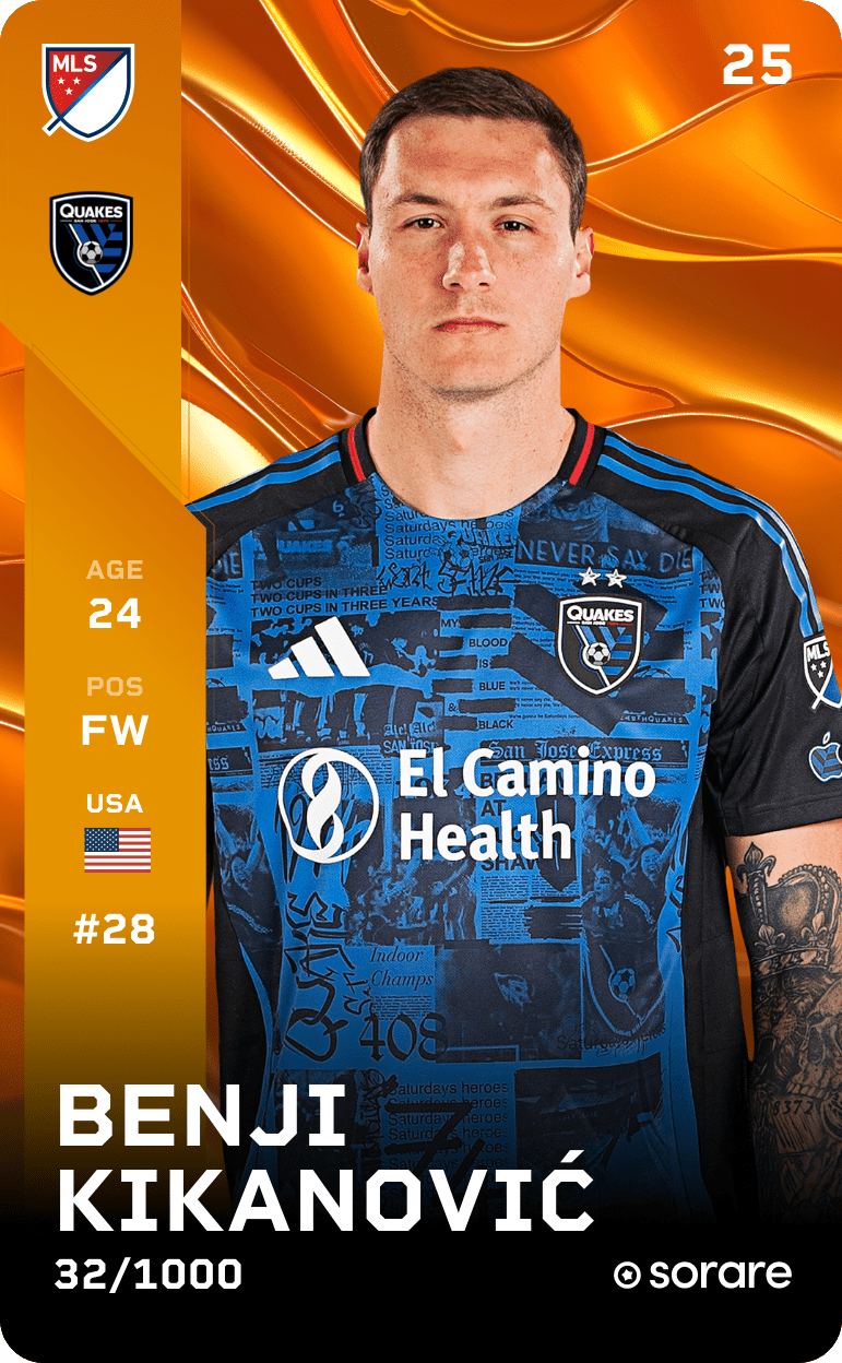 Benji Kikanović 2025-26 • Limited 32/1000