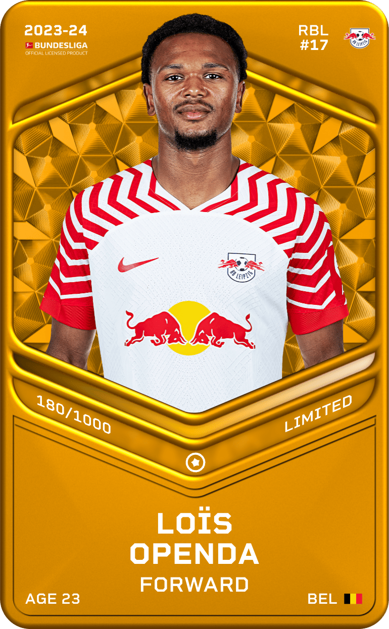 Loïs Openda 2023-24 • Limited 180/1000