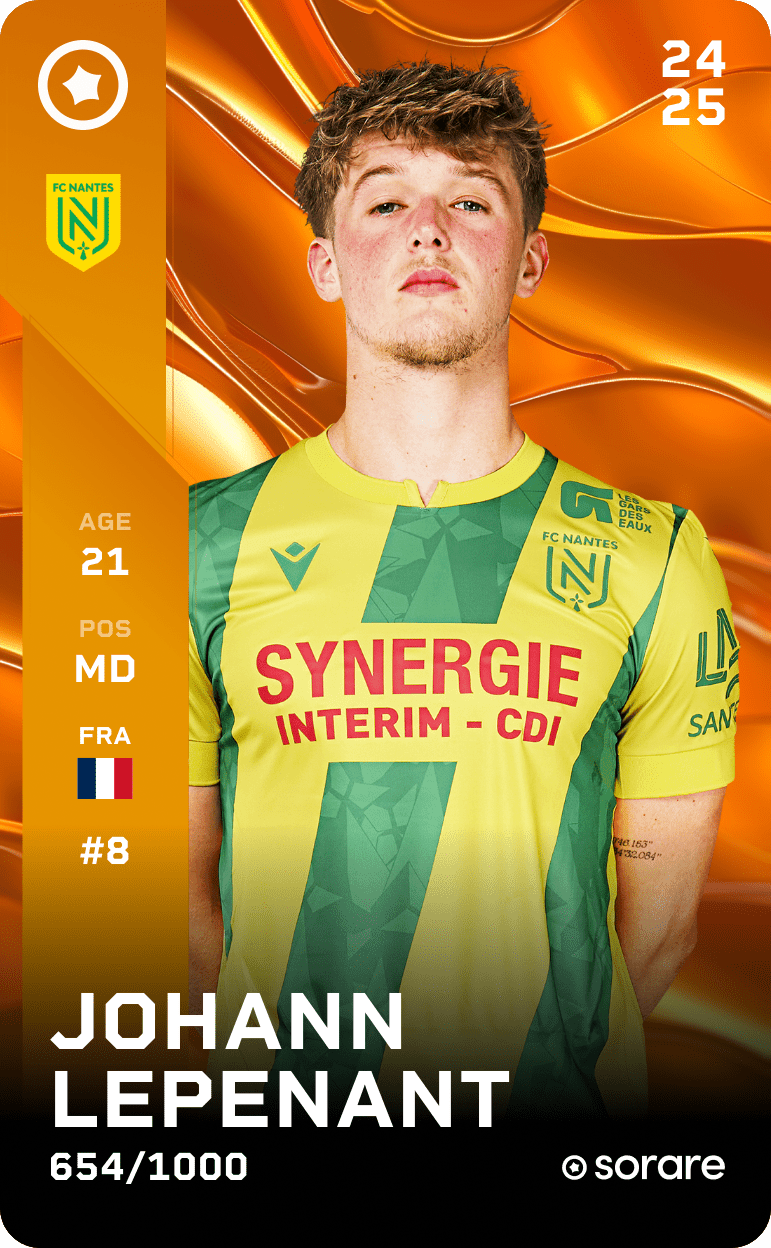 Johann Lepenant 2024-25 • Limited 654/1000