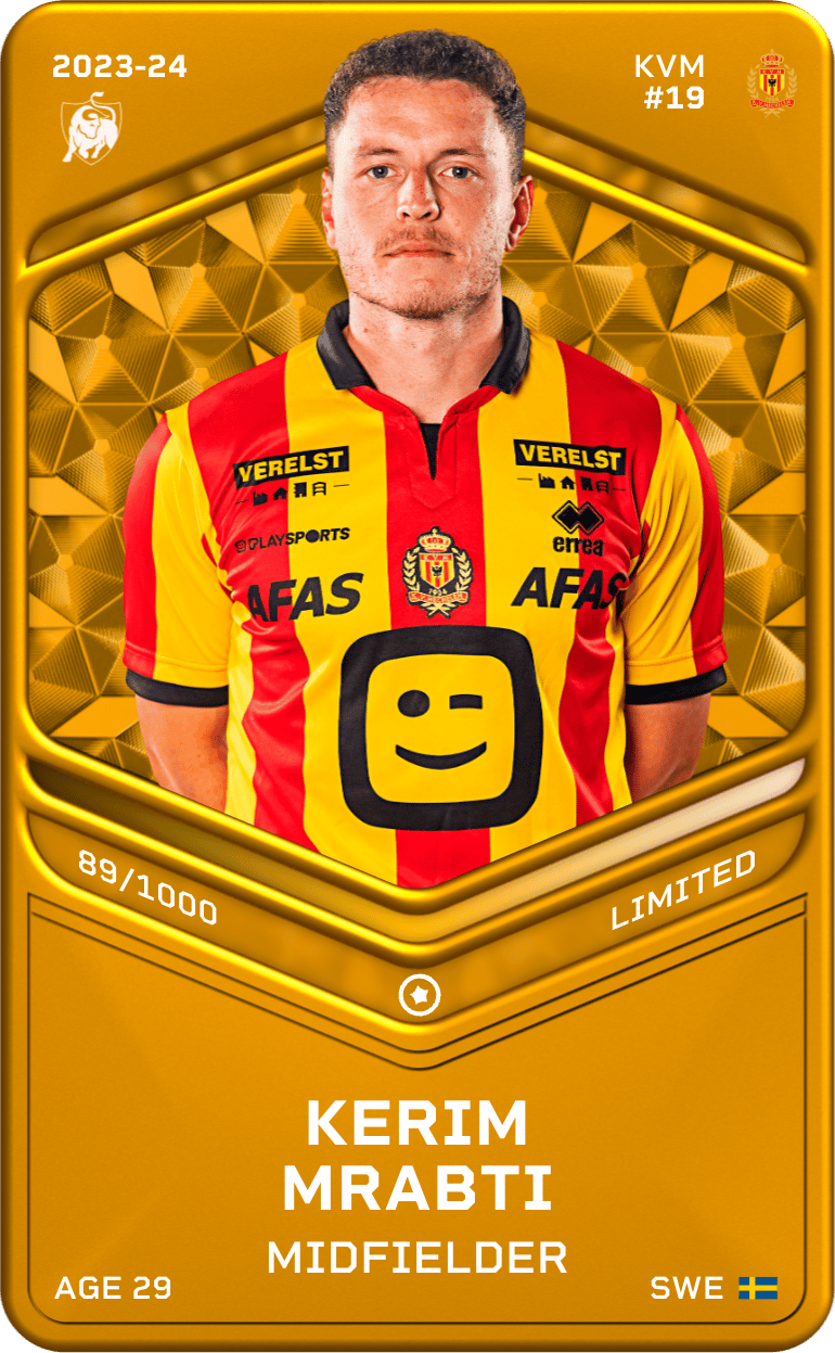 Kerim Mrabti 2023-24 • Limited 89/1000