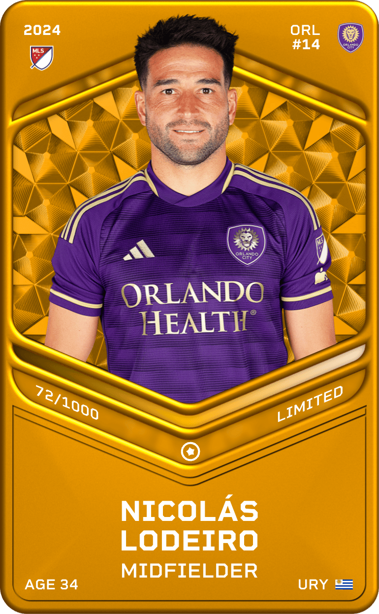 Nicolás Lodeiro 2024-25 • Limited 72/1000
