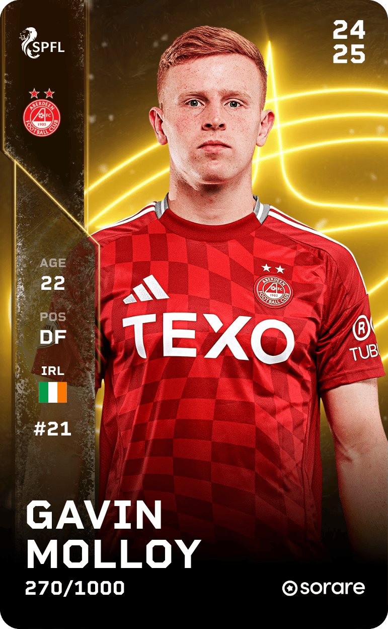 Gavin Molloy 2024-25 • Limited 270/1000